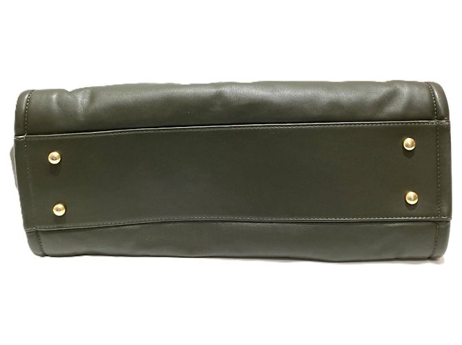 Borsa a tracolla 2-way Chanel Deauville Cachi - vista 3