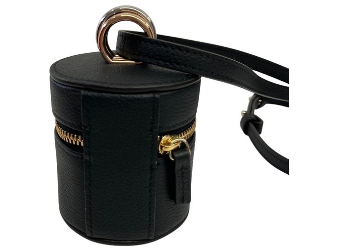 Borsa a tracolla in pelle Cartier Trinity Nero - vista 2