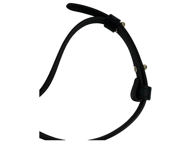 Borsa a tracolla in pelle Cartier Trinity Nero - vista 9