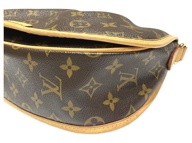 Borsa a tracolla Louis Vuitton Menilmontant PM Marrone - vista 8