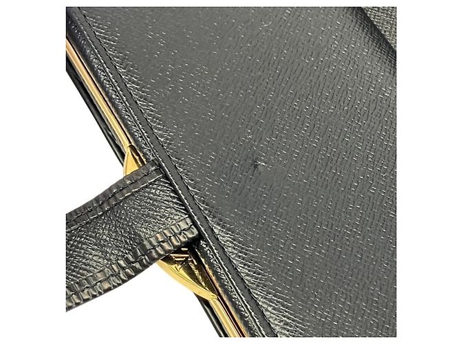 Cartera bi-fold Louis Vuitton de piel Epi Negro - vista 9