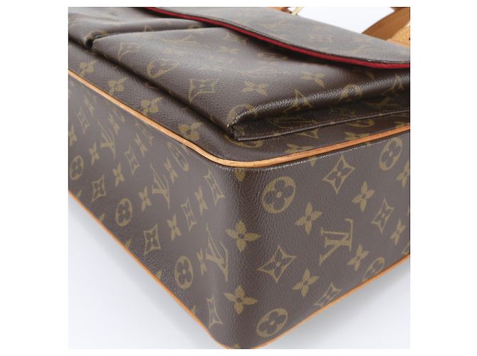 Borsa Tote Louis Vuitton Monogram Multipli Cite Marrone - vista 5