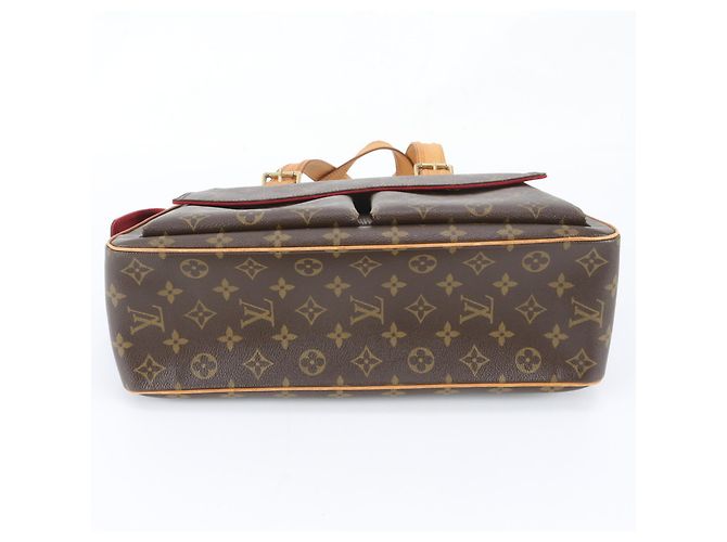 Borsa Tote Louis Vuitton Monogram Multipli Cite Marrone - vista 6