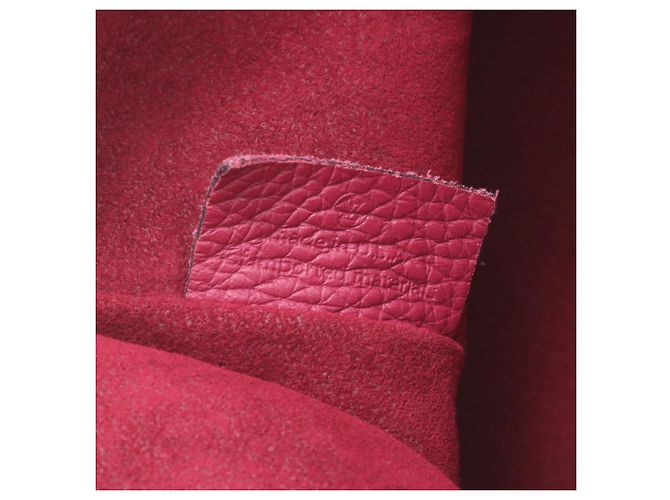 Borsa Tote Louis Vuitton Damier Hyde Park Marrone Fuschia - vista 8