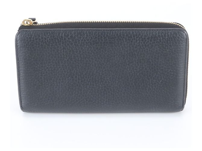 Louis Vuitton Comet Long Wallet aus Taurillon-Leder Schwarz Pink - Ansicht 2