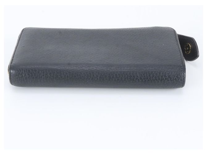 Louis Vuitton Comet Long Wallet aus Taurillon-Leder Schwarz Pink - Ansicht 5