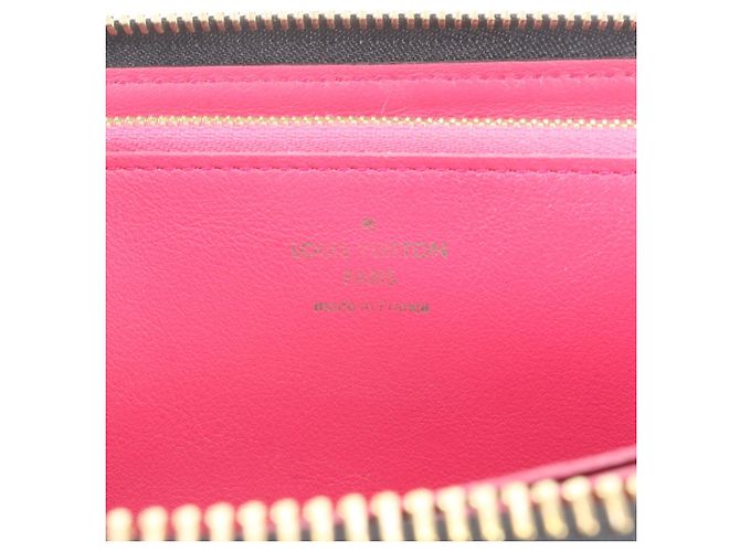 Louis Vuitton Comet Long Wallet aus Taurillon-Leder Schwarz Pink - Ansicht 8