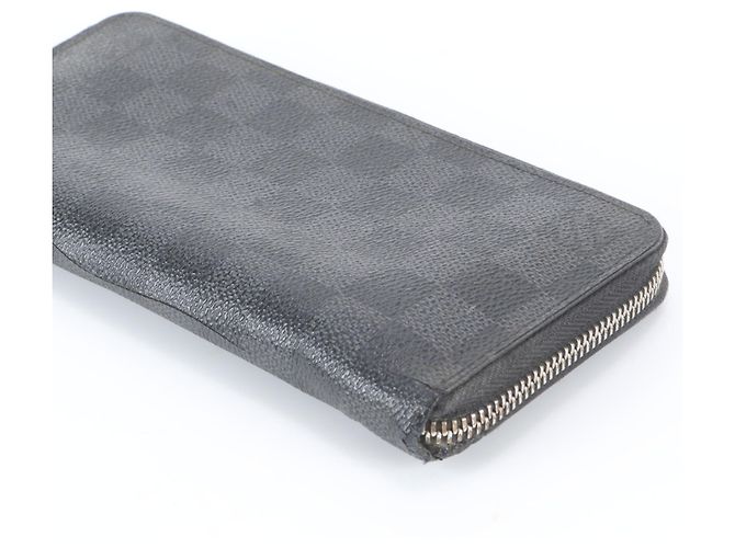 Louis Vuitton Damier Graphite Zippy Wallet Black - view 3