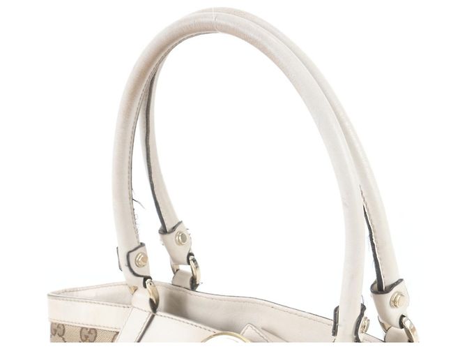 Saco Tote Gucci GG Canvas Abbey Bege - vista 2