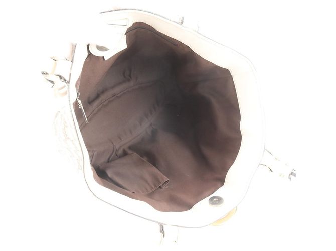 Saco Tote Gucci GG Canvas Abbey Bege - vista 7