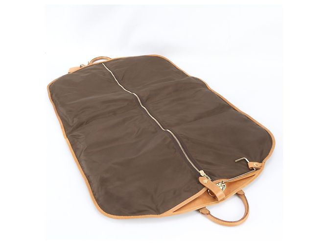 Louis Vuitton Monogram Us Porte Abyss Garment Boston Bag Marrone - vista 7