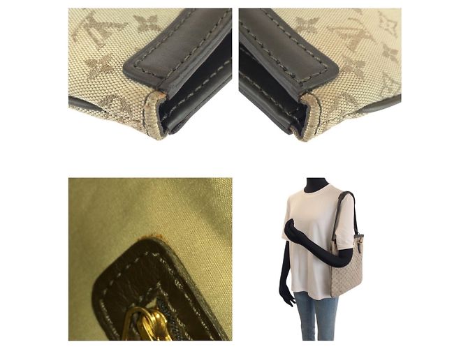 Borsa Tote Louis Vuitton Monogram Mini Françoise Cachi - vista 7