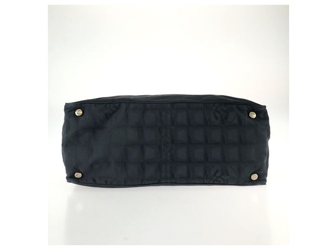 Borsa Tote Chanel New Travel Line MM Nero - vista 10