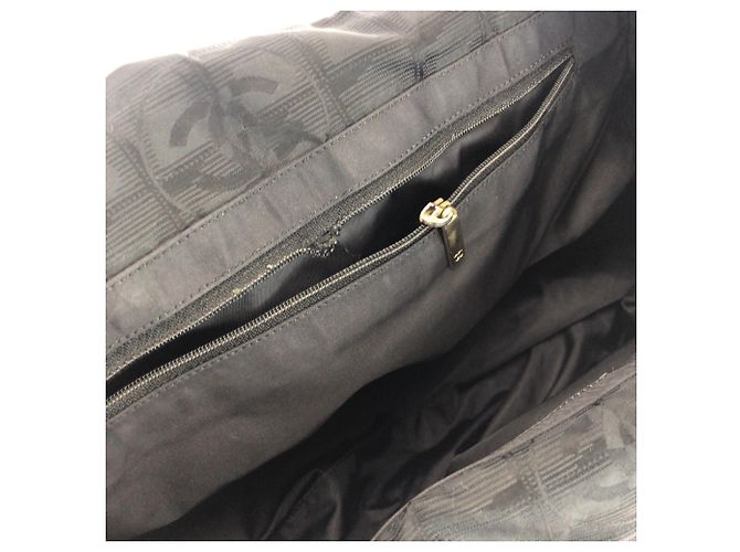 Borsa Tote Chanel New Travel Line MM Nero - vista 6