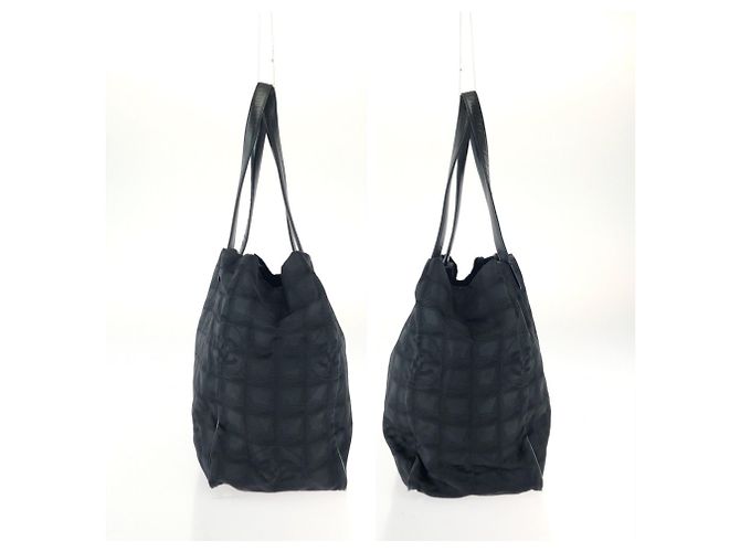 Borsa Tote Chanel New Travel Line MM Nero - vista 8