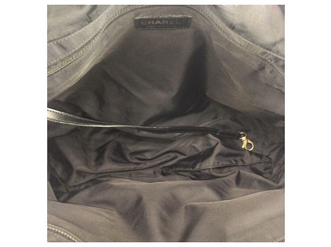 Borsa Tote Chanel New Travel Line MM Nero - vista 9