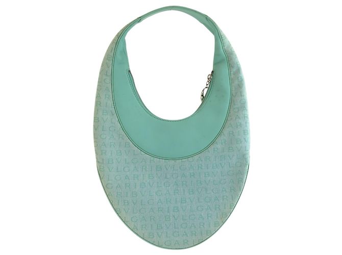 Bulgari Borsa Bvlgari Logomania Mint Green Verde - vista 2