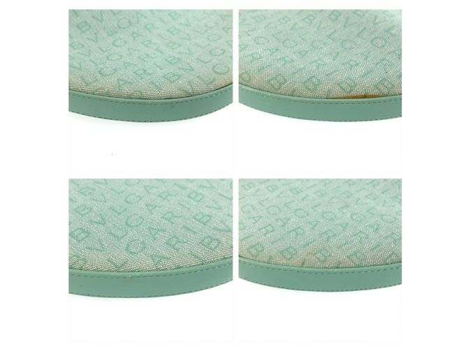 Bulgari Borsa Bvlgari Logomania Mint Green Verde - vista 4
