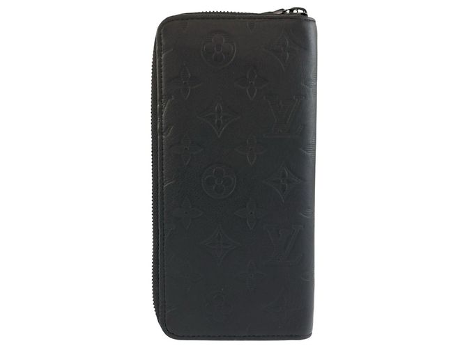 Louis Vuitton Monogram Shadow Langbeutel Schwarz - Ansicht 2