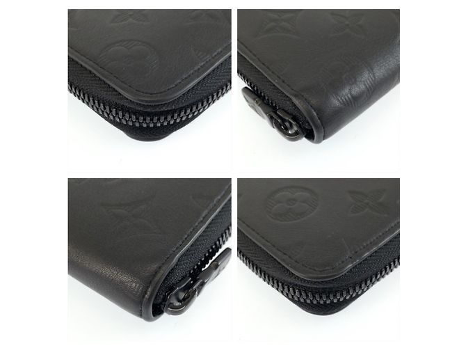 Louis Vuitton Monogram Shadow Langbeutel Schwarz - Ansicht 8