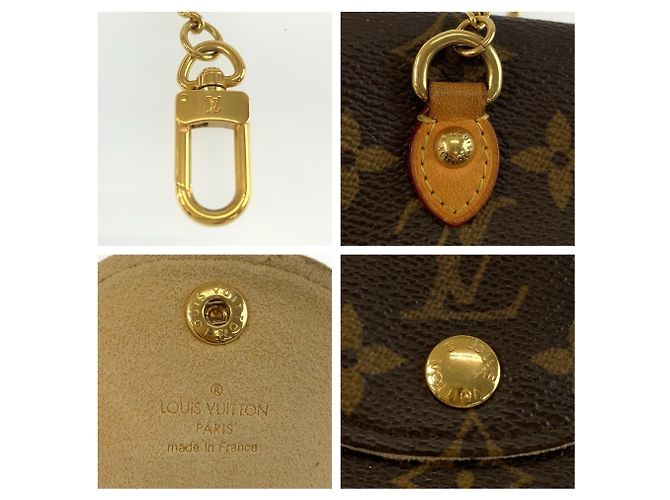 Louis Vuitton Monogram Etui Telephone MM Pouch Marrone Monogramma - vista 4