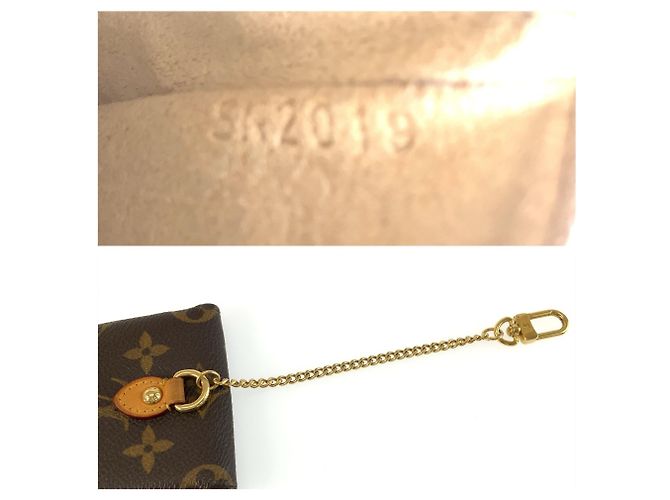 Louis Vuitton Monogram Etui Telephone MM Pouch Marrone Monogramma - vista 5