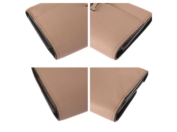 Louis Vuitton Portefeuille Capucines Compact Wallet Rosa - vista 4