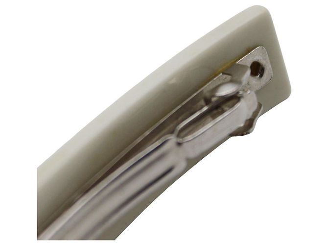 Fermi capelli Chanel bianchi Bianco - vista 5