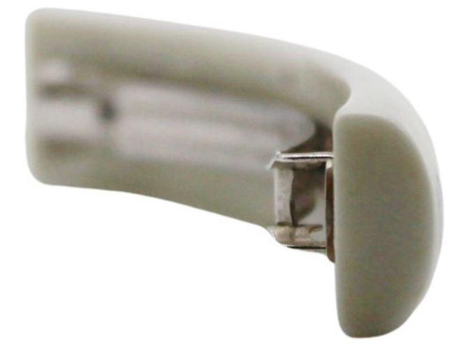 Fermi capelli Chanel bianchi Bianco - vista 6