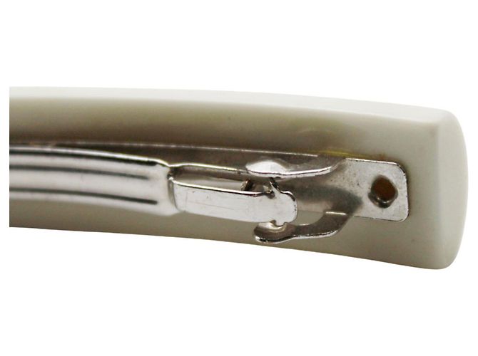 Fermi capelli Chanel bianchi Bianco - vista 8