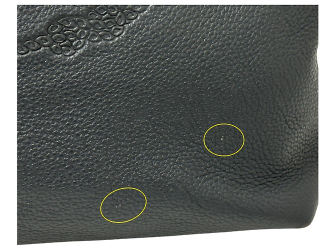 Borsa Tote Prada in pelle grigia Marrone - vista 10