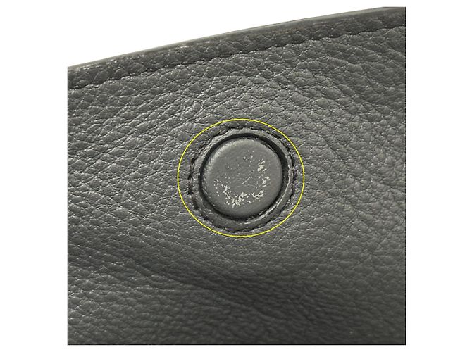Borsa Tote Prada in pelle grigia Marrone - vista 11