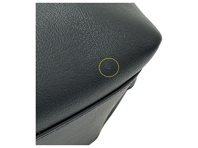 Borsa Tote Saint Laurent in pelle nera Nero - vista 10