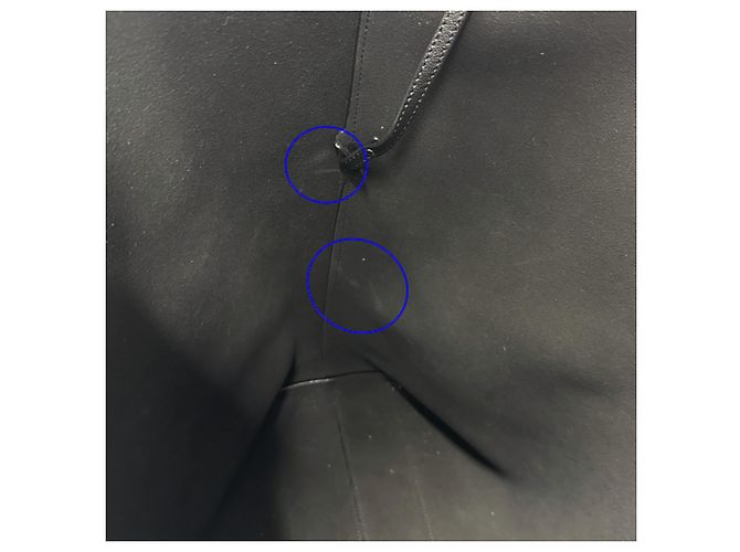 Borsa Tote Saint Laurent in pelle nera Nero - vista 15