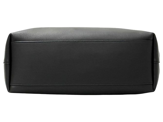 Borsa Tote Saint Laurent in pelle nera Nero - vista 4