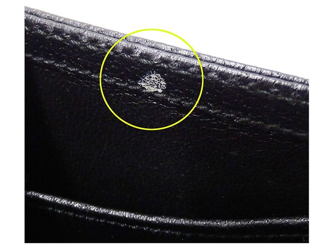 Bamboo Borsa Gucci in pelle nera e bambù Nero - vista 12