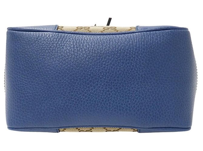 Borsa a mano/Borsa a tracolla da donna Gucci Blu Beige - vista 3