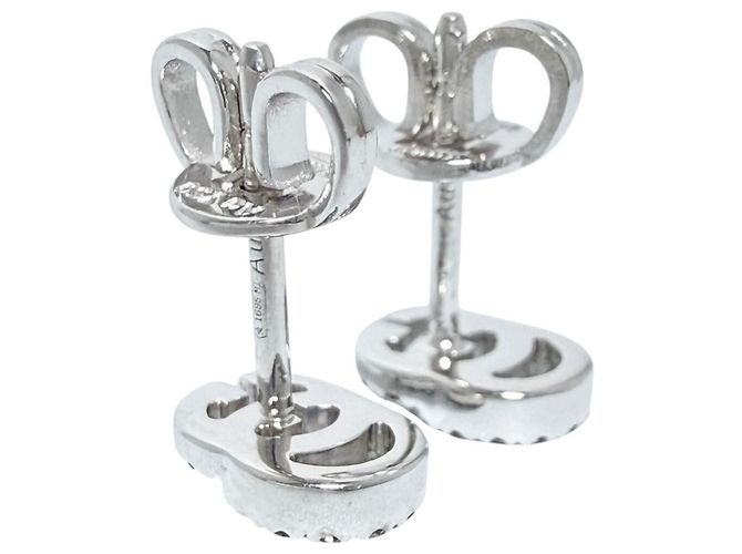 Orecchini a bottone Double G da donna Gucci - vista 3