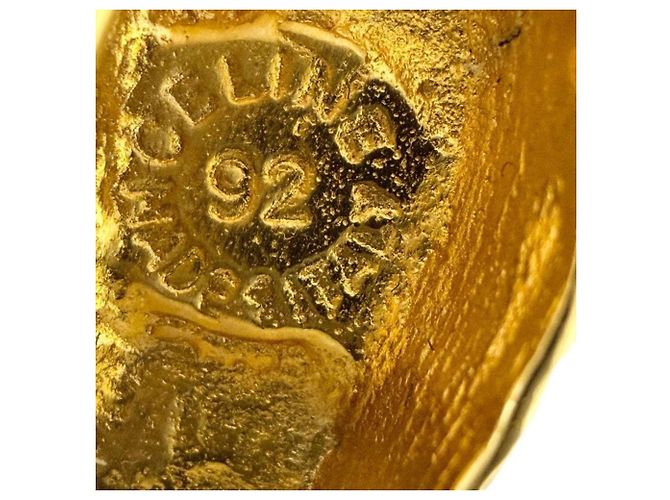 Céline Spilla Celine motivo coccodrillo D'oro - vista 9