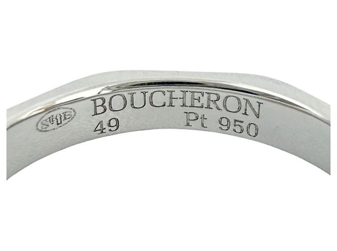 Boucheron Unisex Platinring - Ansicht 6
