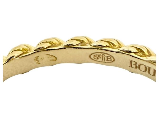 Anello Fascia Boucheron Serpent Bohème in Oro Giallo 18K - vista 6