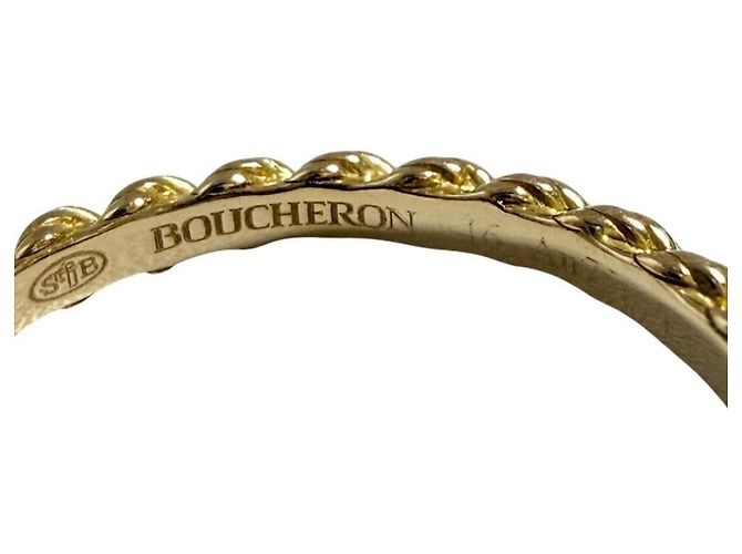 Anello Fascia Boucheron Serpent Bohème in Oro Giallo 18K - vista 7