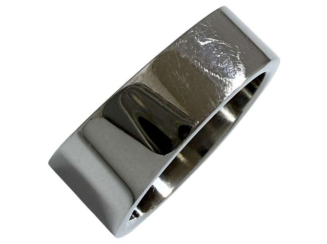 Bague chevalière Louis Vuitton pour homme Argenté - vue 6