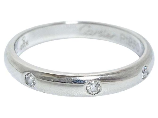 Cartier 1895 Platinbandring - Ansicht 2