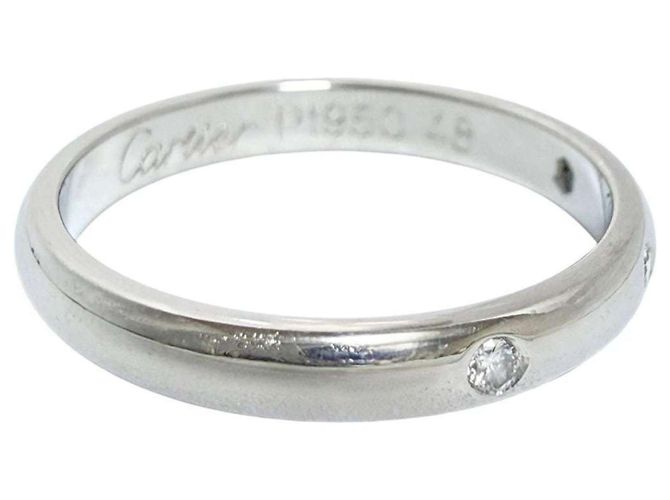 Cartier 1895 Platinbandring - Ansicht 3