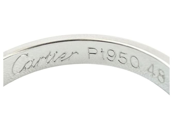 Cartier 1895 Platinbandring - Ansicht 7