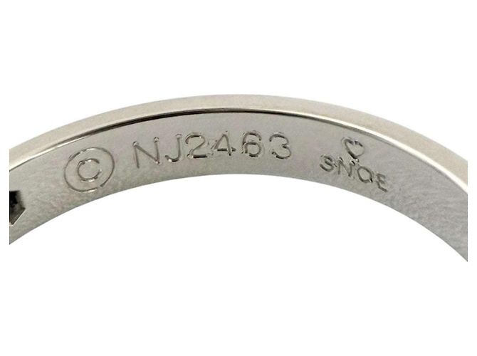 Cartier 1895 Platinbandring - Ansicht 8