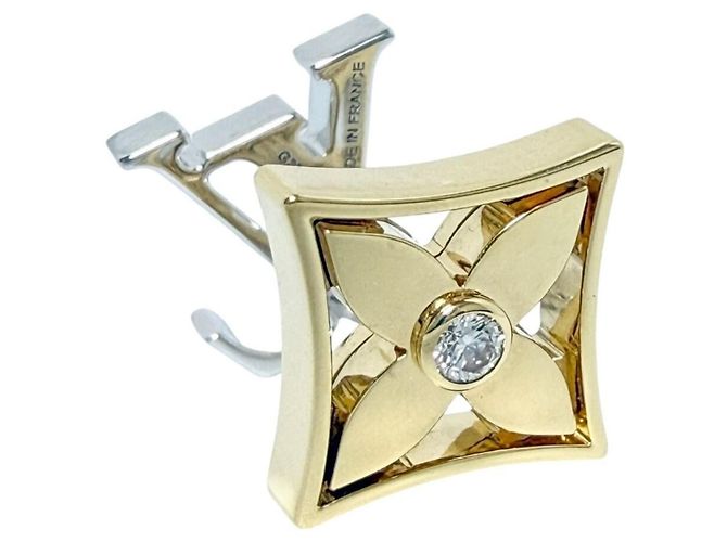 Orecchino unisex Louis Vuitton - Singolo Idylle Blossom in oro 18K - vista 2