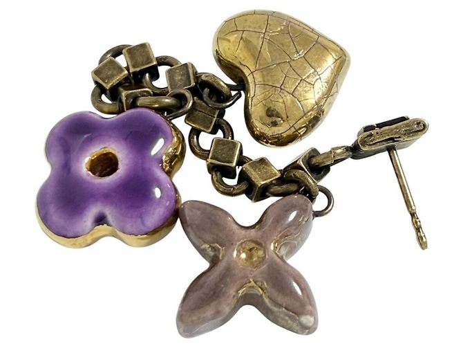 Orecchini a catena da donna Louis Vuitton con multi-charm - vista 5