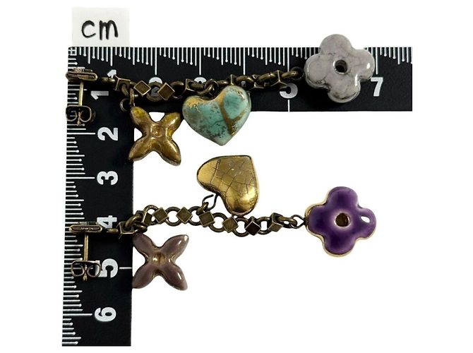 Orecchini a catena da donna Louis Vuitton con multi-charm - vista 8